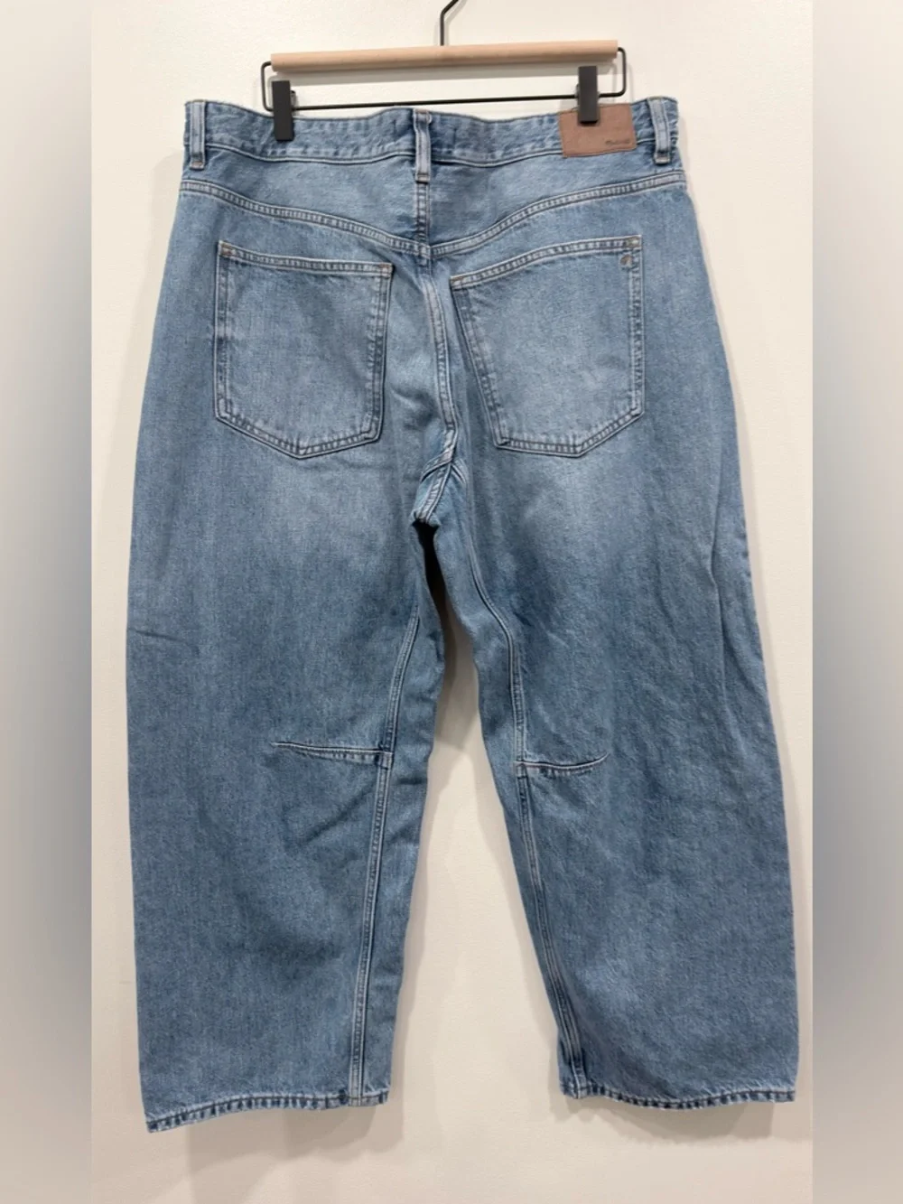 Madewell Light Blue Straight-Leg Jeans - Picture 7 of 10
